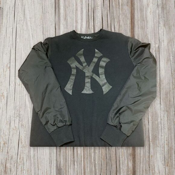 NY Yankees Men’s Black wright & Ditson Sweatshirt size L - Picture 7 of 12